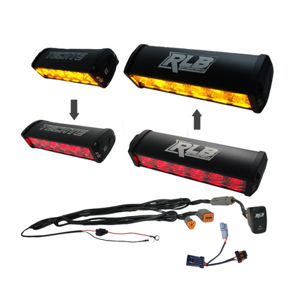 Dual 6" Chase Lights - Tecate Split RLB Motorports